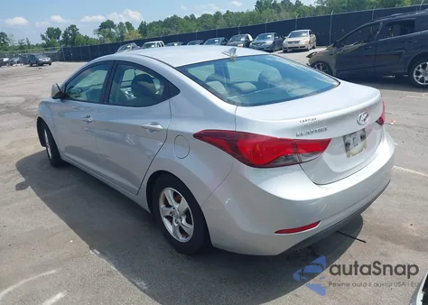 2014 Hyundai Elantra Se из США, поврежденный, VIN 5NPDH4AE0EH521922